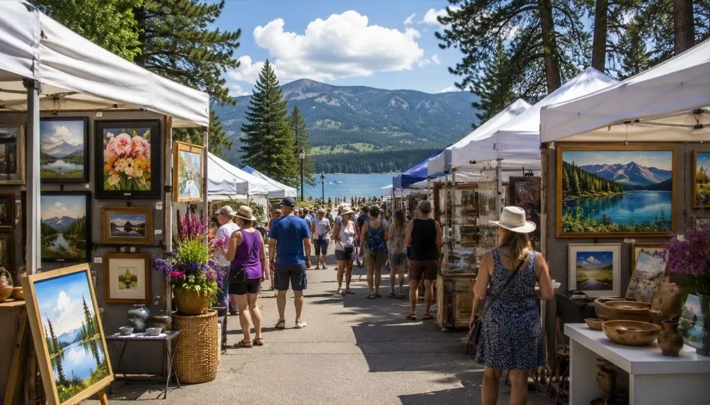 Payette Lakes Fine Art & Craft Fair, McCall (Aug 15 to 16)
